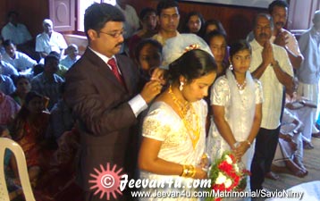 Savio Nimy Marriage Picture